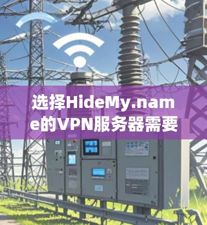 选择HideMy.name的VPN服务器需要考虑以下几点