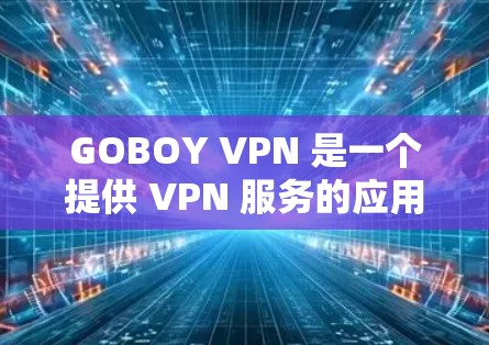 GOBOY VPN 是一个提供 VPN 服务的应用程序,旨在帮助用户加速网络连接、保护隐私和安全。作为安卓用户,您可以通过 GOBOY VPN 客户端实现以下功能