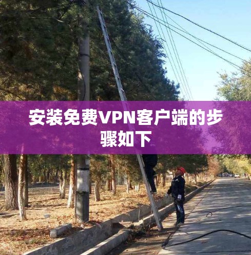 安装免费VPN客户端的步骤如下