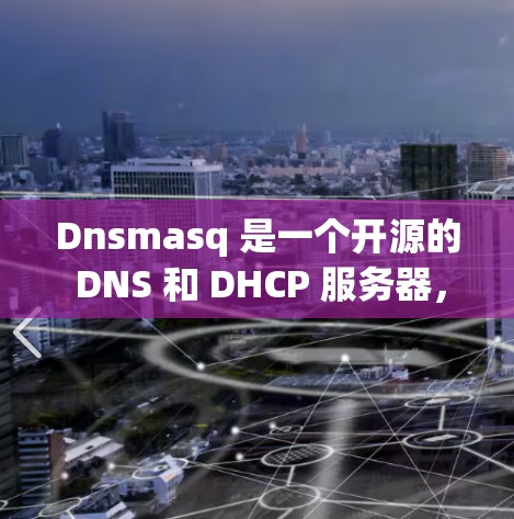 Dnsmasq 是一个开源的 DNS 和 DHCP 服务器,也是一种网络 masquerading工具。以下是配置 dnsmasq 的步骤和示例